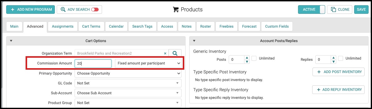 AdvancedTabChange commission amount to use a type to add rate per product.jpg